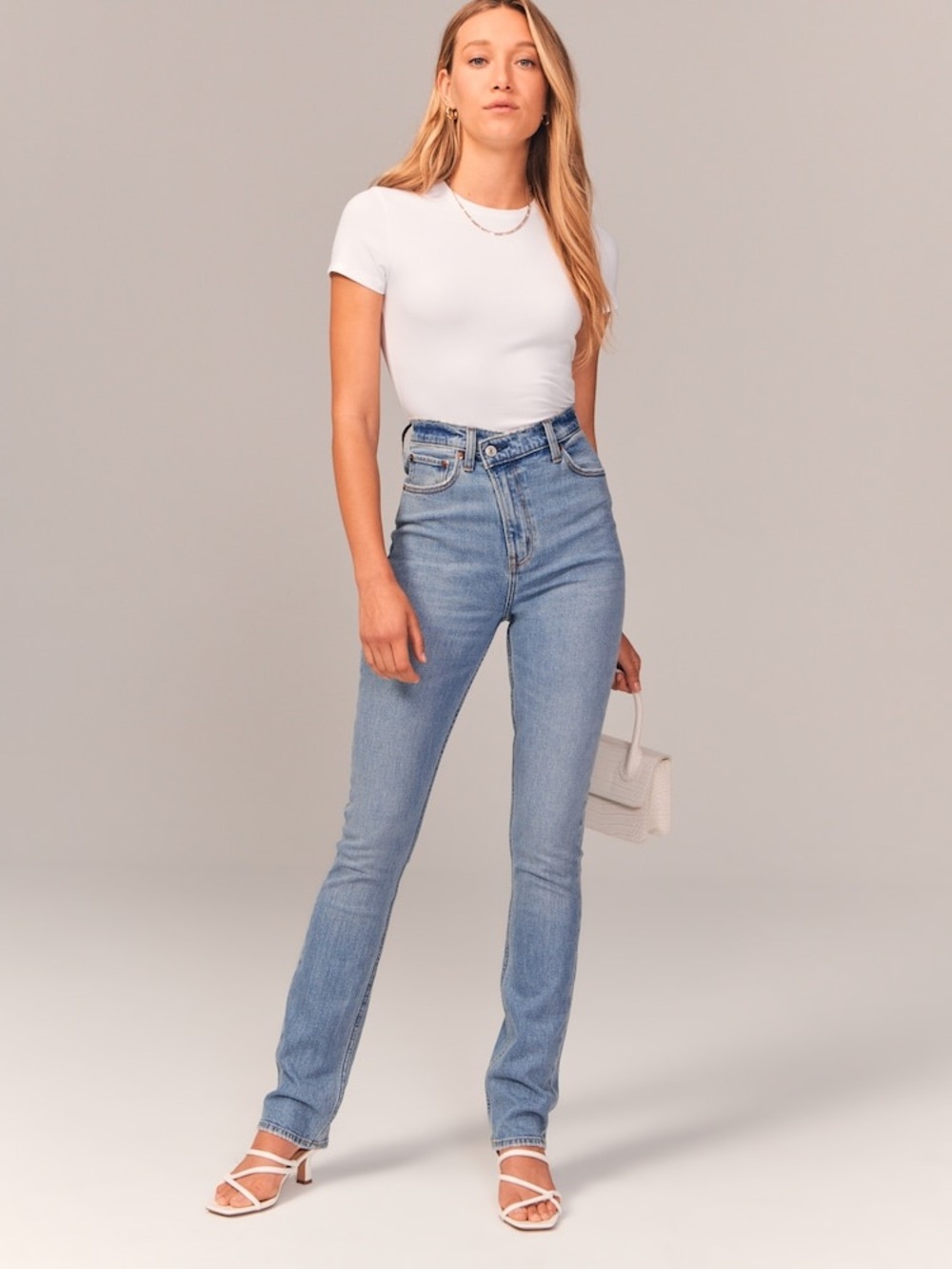 Abercrombie & Fitch 90s Slim Straight Ultra High Rise Jeans